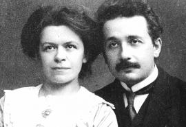 Mileva und Einstein